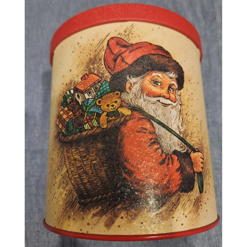 Vintage Potpourri Press Victorian Christmas Tin 5